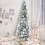 Arbre de Noël blanc effilé-759995469