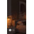 ST64 LED 4.5W Vintage Edison Bulbs Dimmable, Amber Glass, 2000K Soft Warm
