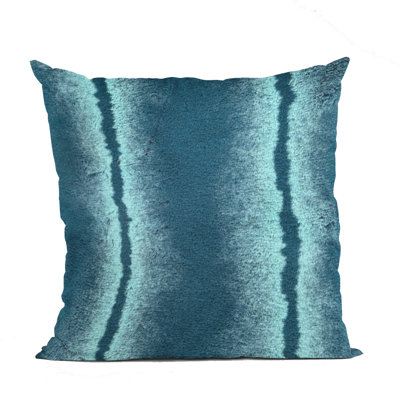 Fluffy Fields Animal Print Reversible Throw Pillow