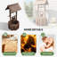 Wooden Wishing Well Outdoor Planter for Flower and Plants