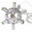 Ambera 12 - Light Dimmable Modern Crystal Dandelion Firework Sputnik Sphere Chandelier-1639055008