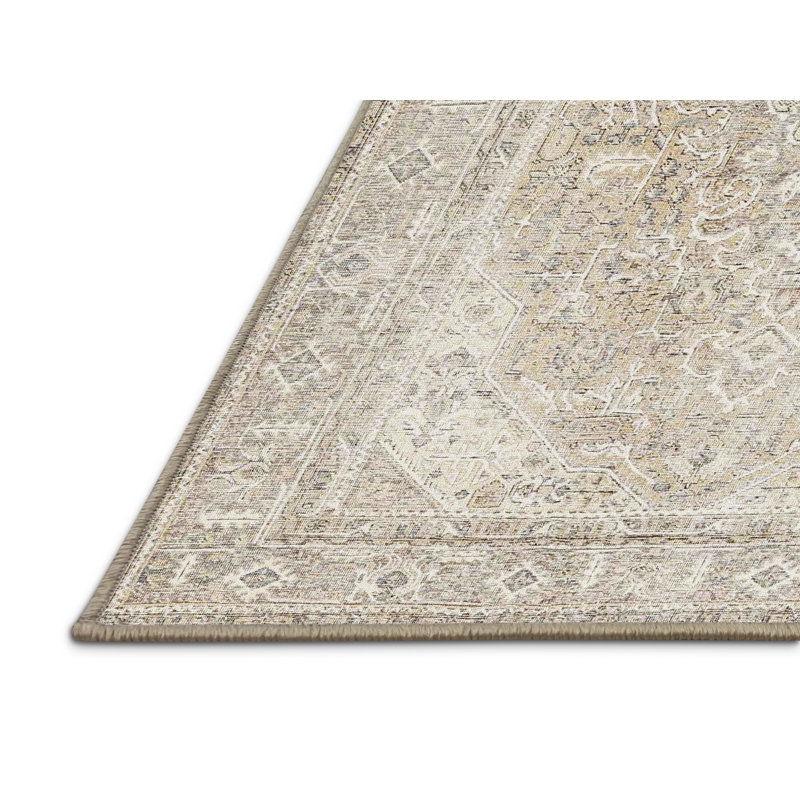Oriental Indoor Rug, Rectangle 6' x 9'