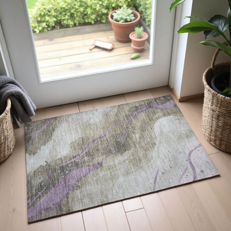 Tapis de qualité supérieure lavable à la machine Northdale AMF1529, Rectangle 1 pi 8 po x 2 pi 6 po
