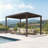 Purple Leaf 10' D X 12' W Louvered Pergola Aluminum Pergola With Adjustable Louvered Roof Outdoor Hard Top Pergola-125939390