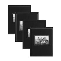 Photo Album 4x6 50 Pockets 2 Packs, Leather Cover Mini Photo Book, Can Save  1