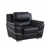 Cuir noir chic est en rupture de stock