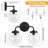 Airabelle Bathroom Vanity Lighting With Clear Shades Dimmable Bathroom Light Fixtures-940530738-952232147