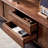 Nordic style solid wood TV cabinet-106297091