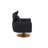 360-Degree Swivel Accent Chair with a Pillow-2074808244