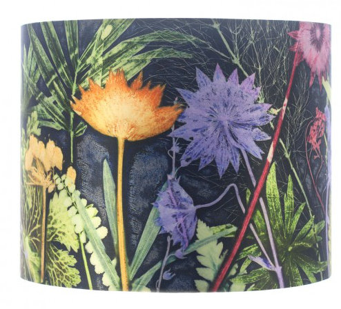 Gearldine 24cm H Drum Lamp Shade ( Uno ), Midnight