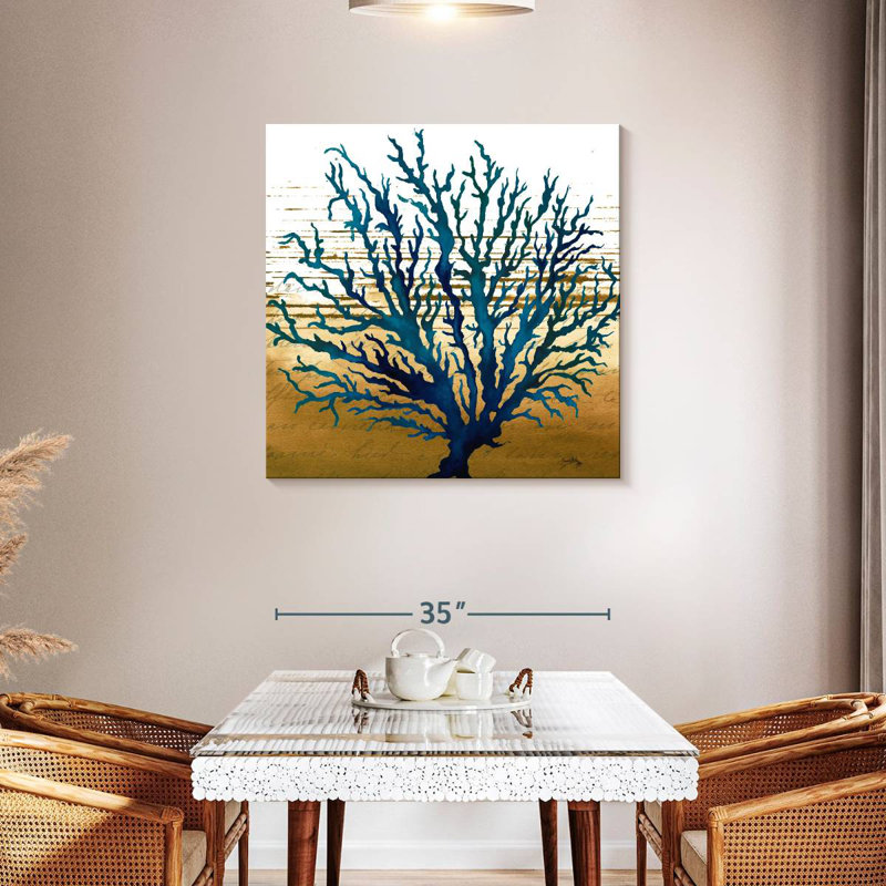 Brampt Coastal Blue II, 36'' H x 36'' W