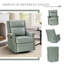 Fauteuil inclinable berçant manuel pivotant de 29,6 po Manning-51409