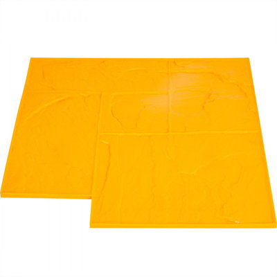 Concrete Texturing Skin, 24"x24" Concrete Stamps Mats Set, Polyurethane Concrete Stamping Mats, Slate Concrete Stamps, Realistic Concrete Texture Mat, Concrete Stamps for Walls/Floors