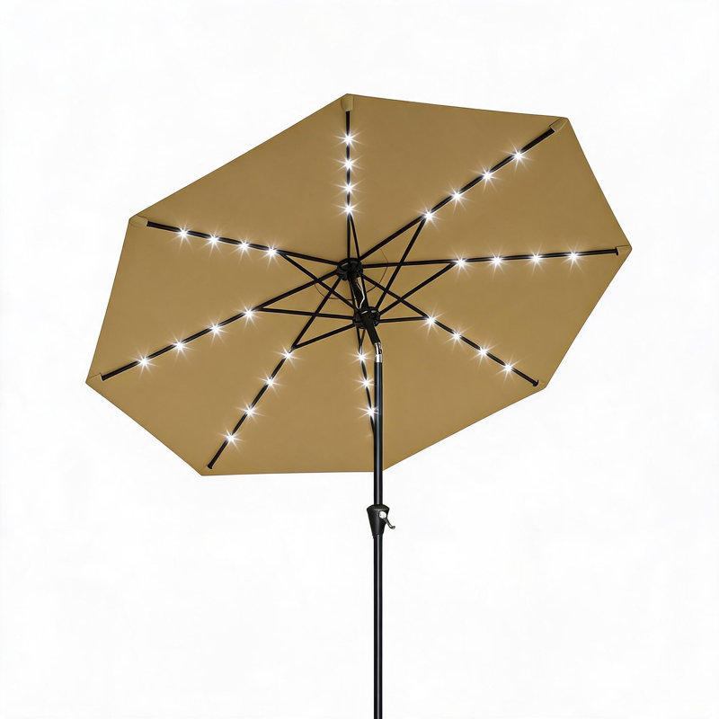 Parasol, Brown Geometric