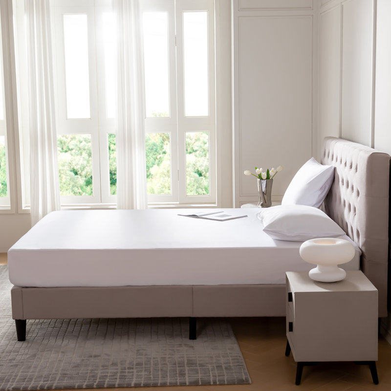 Waterproof Fitted Mattress Protector, California King