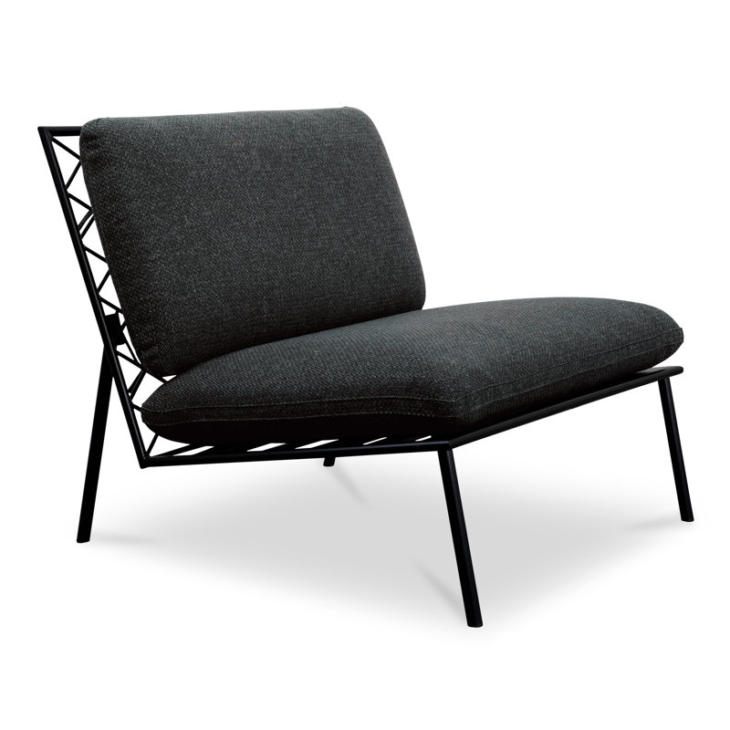Fauteuil d'appoint Westmont, Gris anthracite