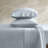 Luxury Queen Sheets And Sheet Sets, Egyptian Cotton Sateen, Blue, Perfect For Comfortable Sleep