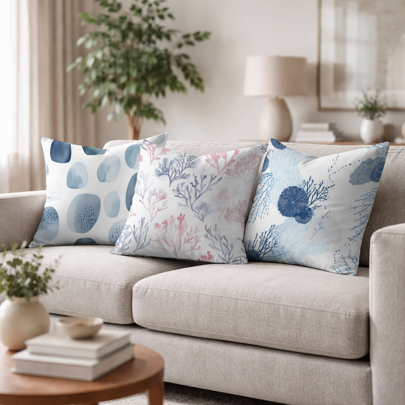 Coussin Coastal, H 20 po x l 20 po