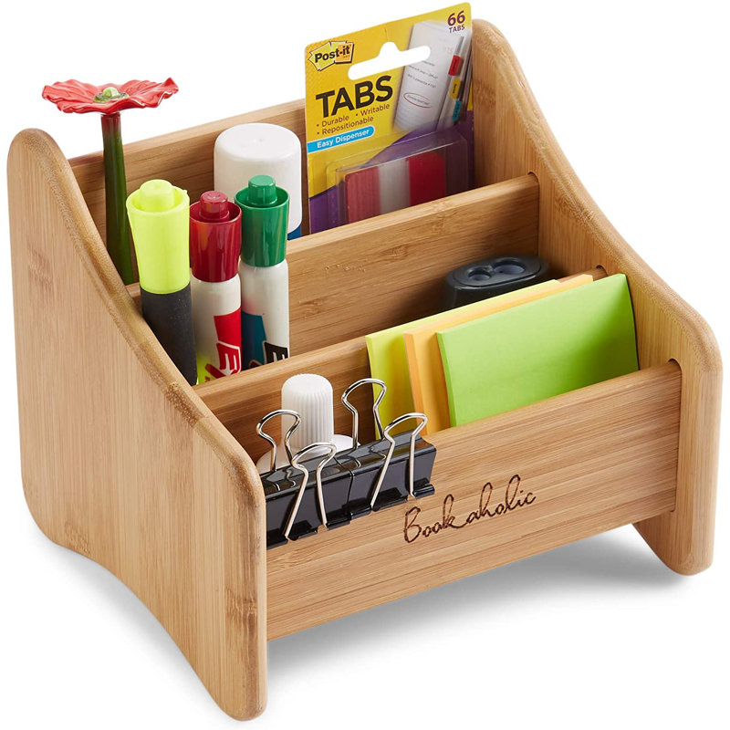 Bamboo Desk Organizer
