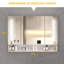 Armoires de salle de bain modernes en aluminium 39 X 28 pouces
