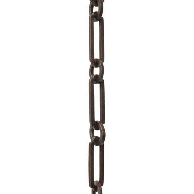 Chaîne de lustre rectangulaire décorative (3 pieds)