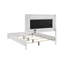 Lit à panneau tapissier Mitza Led-2075618353