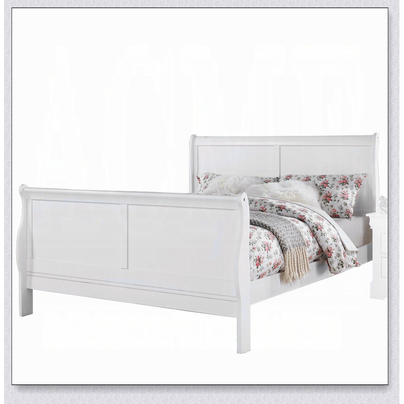 Lit blanc, Blanc, Grand