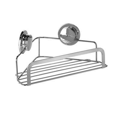 Portwood Wall Mount Aluminum Shower Caddy The Twillery Co. Finish: Black