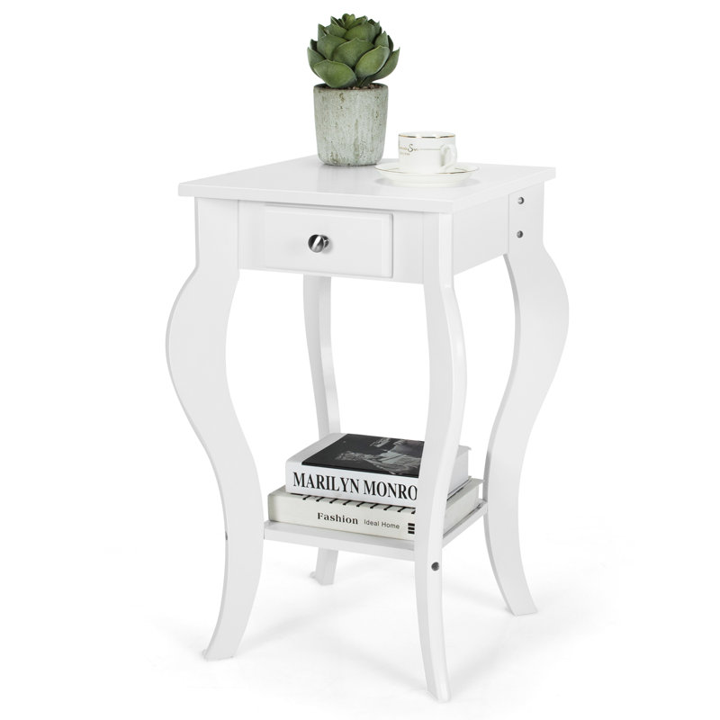 Tarango End Table, White
