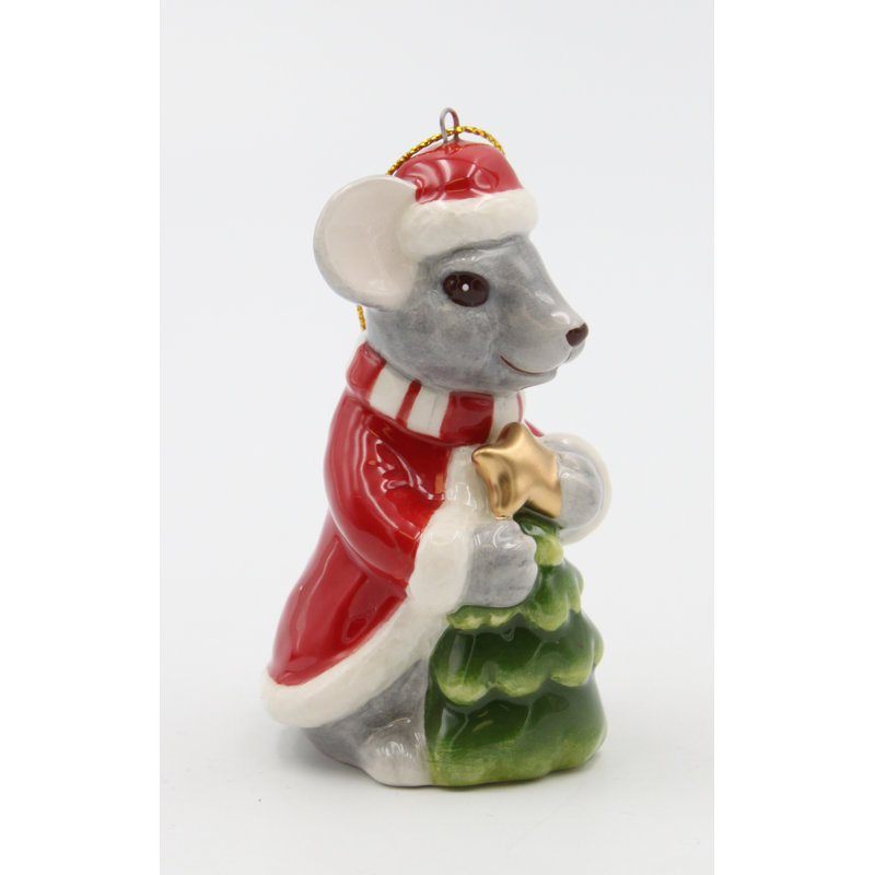 Décoration de Noël Mouse en forme d’arbre suspendu