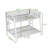 Metal Bunk Bed With Ladder And Guardrails-541667403-541667406