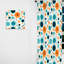 Motif géométrique à pois Harmony - Rideau abstrait - Rideau obscurcissant - 1 panneau-107595216