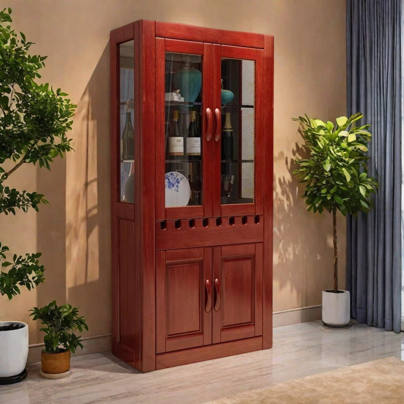 Support de rangement moderne Living Room, Rouge