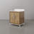 Brookhn 30 In. Single Sink Whitebrook Quartz Countertop Bath Vanity in Lustrous Walnut