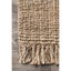 Solid Colour Jute / Sisal Hand Woven Area Rug-1823345321