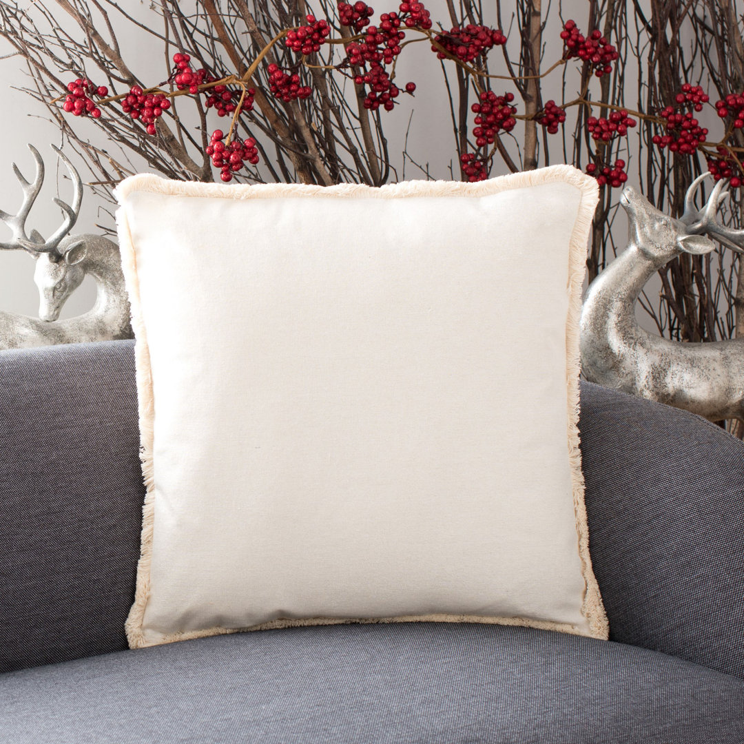 Rinley Square Pillow Cover & Insert Safavieh
