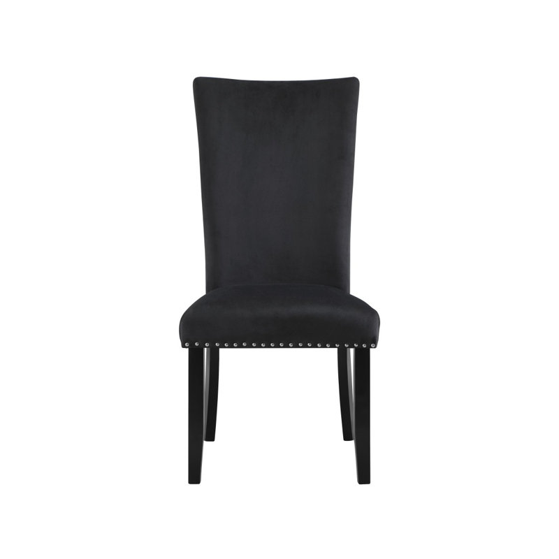 CHAISES NOIR JHOANNA (ENSEMBLE DE 2)