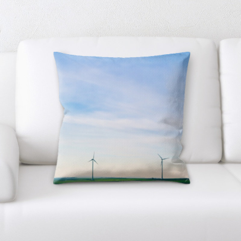 Microsuede Throw Pillow