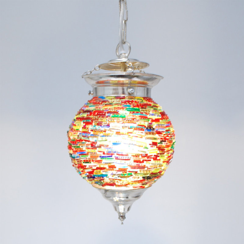 Caver 1 - Light Black Sphere Pendant