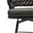 28 Inch Technical Leather Woven Bar Stool Set, 360 Swivel With Backrest And Footrest, Ideal For Kitchen Islands And Bars, Bar Stool-1589632912
