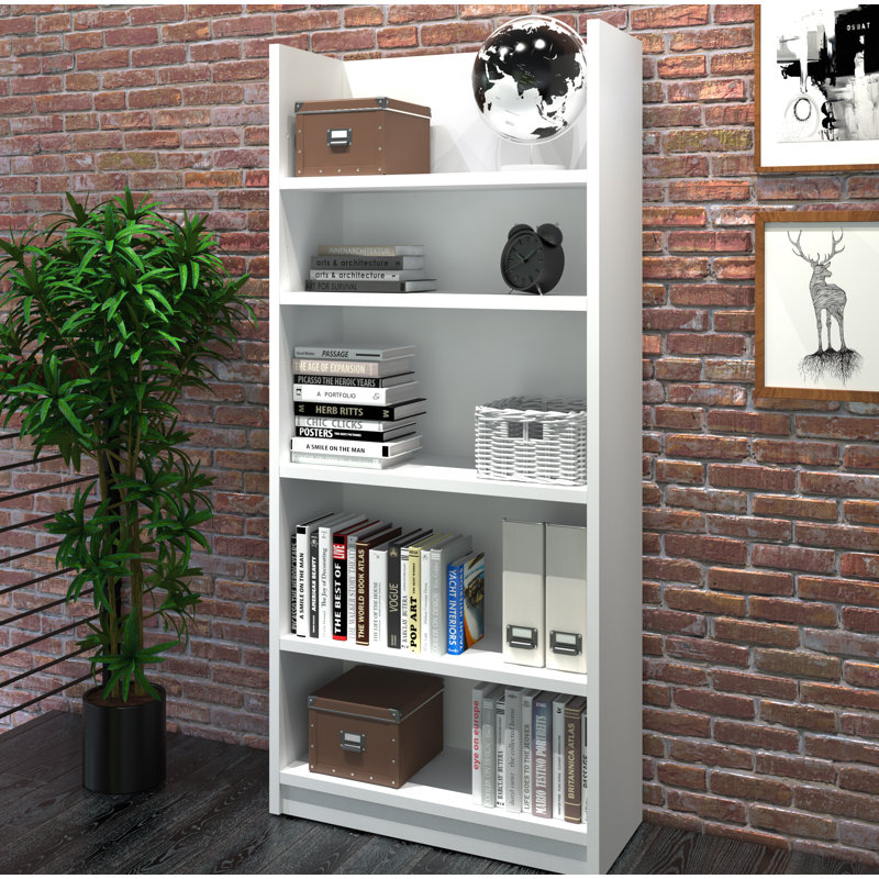 Bibliothèque standard Idael H 67,7 "x l 29,9", Blanc