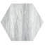 Carreau hexagonal gris clair Calacatta Bluet de 10 x 10 po pour mur et plancher Toscana de Toscana