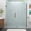 Porte de douche à charnière sans cadre 62 "x 72" Belmore GS-38026341-105590040