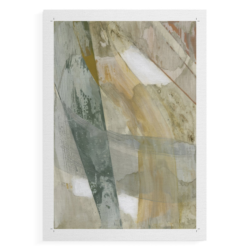 Bamboo Rain I - Impression sur toile seulement - NON CADRE