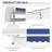 Outsunny Retractable Awning W/ Manual Crank Handle-312166153