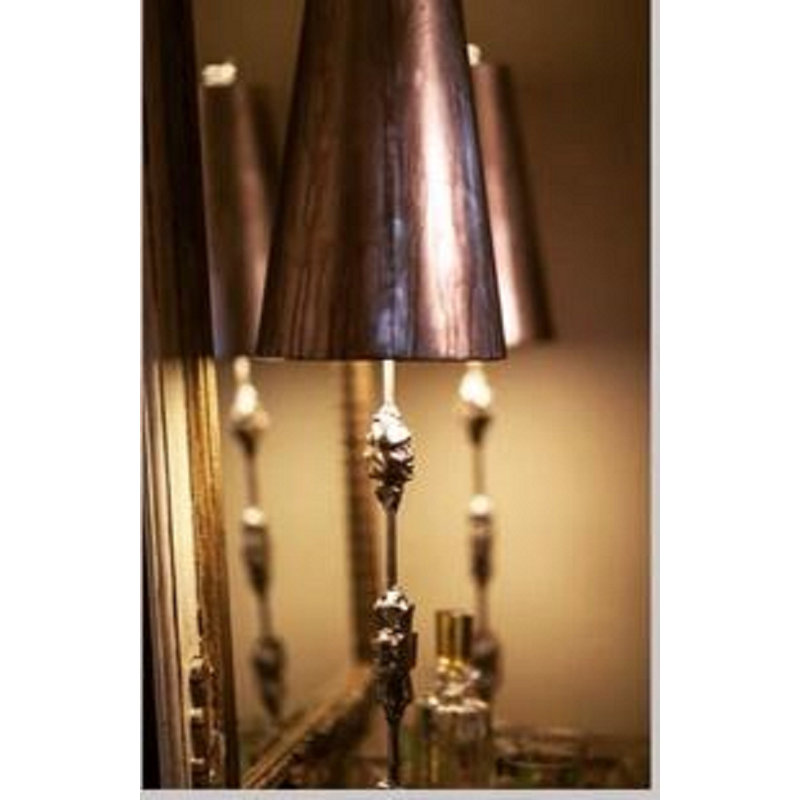 Fragment 40" Table Lamp, Silver