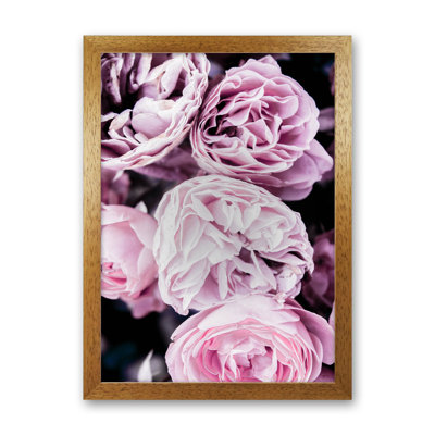 Pink Flowers I 1 Piece Wall Art