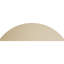 L 30 po x H 8 1/2 po x P 1 3/4 po à fronton en uréthane Sunburst Signature, brun clair apprêté-113201162-113029088-102751912