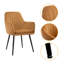 Chaise d'appoint en velours H Louis-1804990972