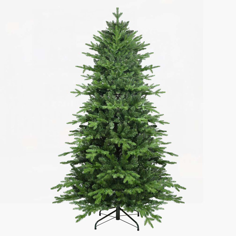 Arbre de Noël 4 pi en PVC vert + PE, Non